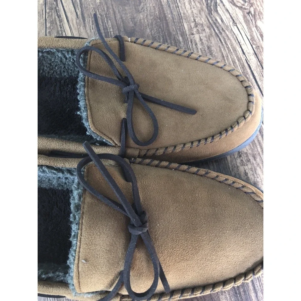 Dearfoams‎ Men's Slippers House Shoes Moccasins XLarge Size US 13-14 UK 12-13